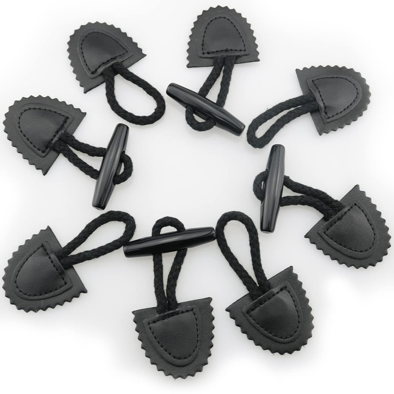 Amazon.com: FMHXG 4pcs Toggle Closure with Wooden Horn Button DIY